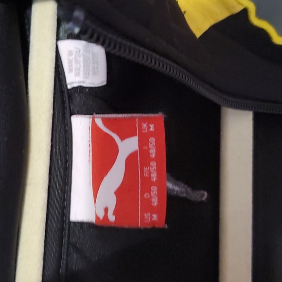 Puma Mens Track Jacket Size M - Picture 4 of 14
